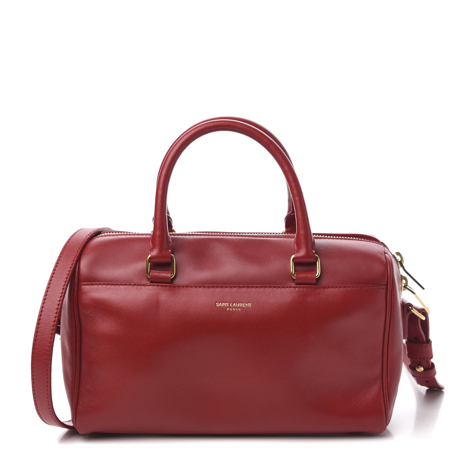 Saint Laurent Calfskin Classic Baby Duffle Red 1 of 9