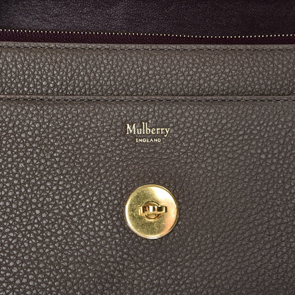 Mulberry Small Classic Grain Calfskin Small Darley Clay 6 of 9