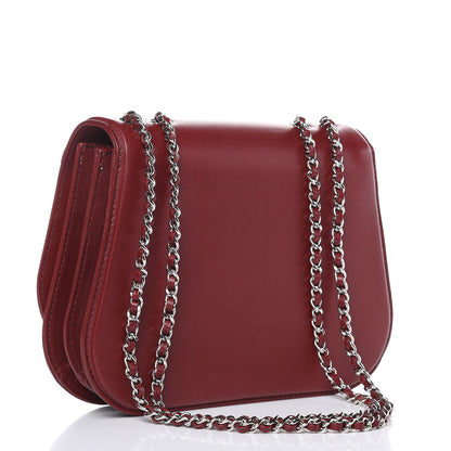 Chanel Calfskin Braided Medium Chic Flap Burgundy 3 of 13