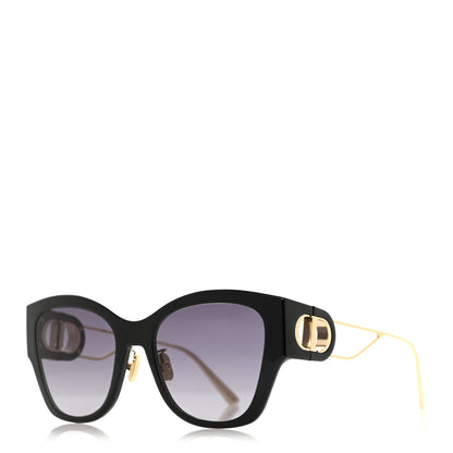 Christian Dior Rectangular 30 Montaigne B2U Sunglasses Black 1 of 9