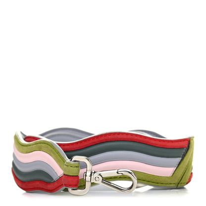 Fendi Suede Calfskin Waves Strap You Multicolor 1 of 3