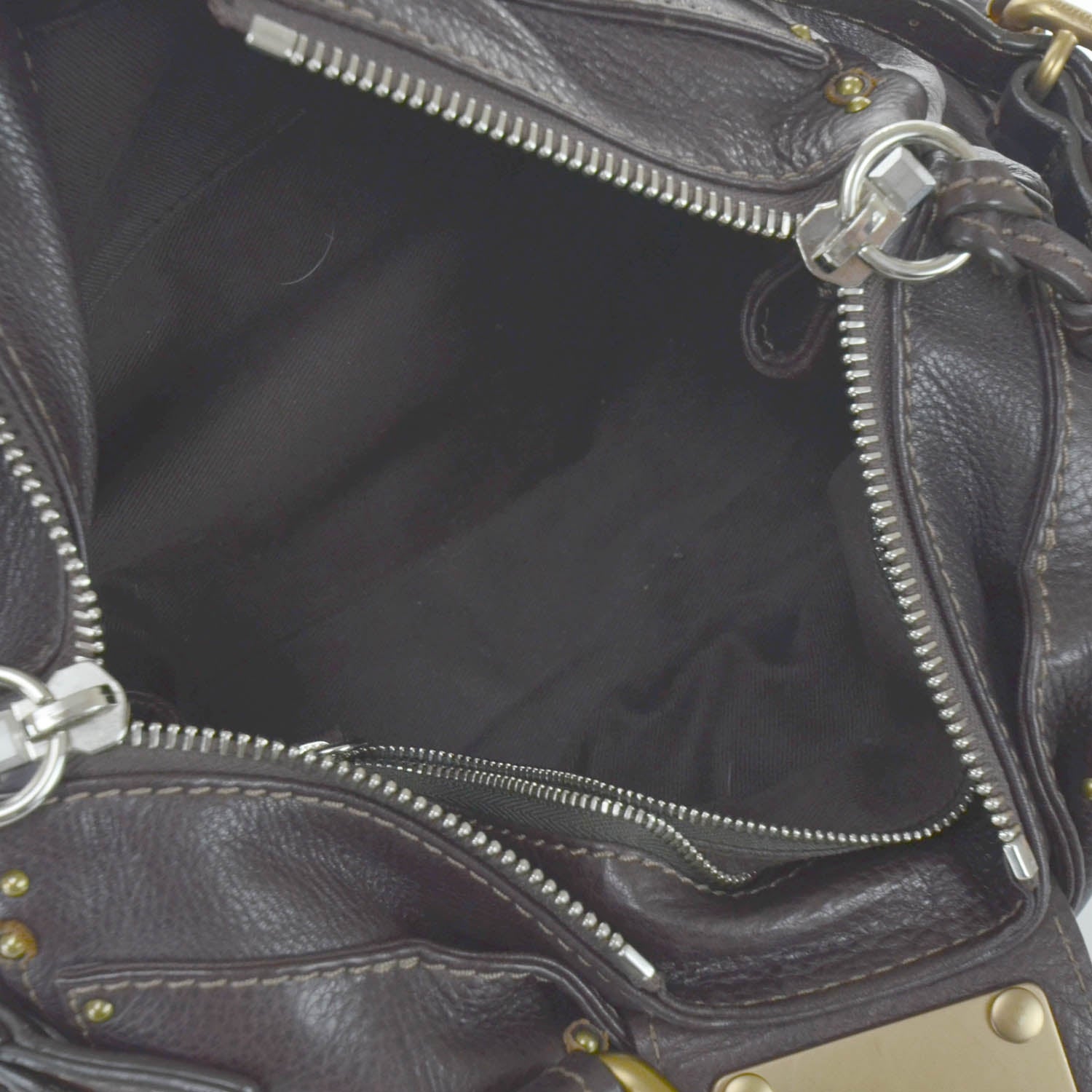 Chloe Leather Paddington Satchel Bordeaux 9 of 9