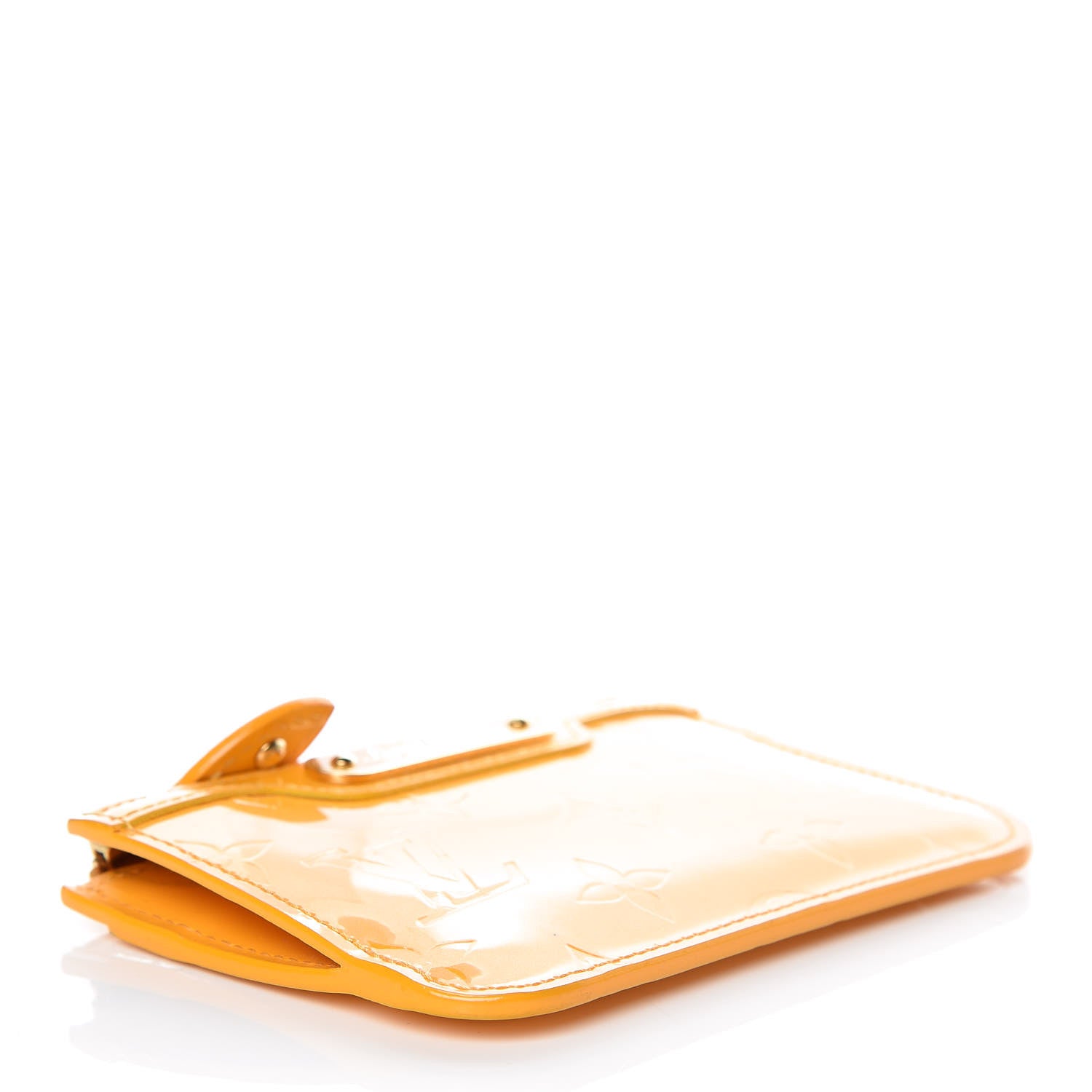 Louis Vuitton Vernis Key Pouch Jaune Passion 4 of 11