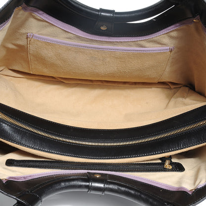 Jimmy Choo Leather Tahula Tote Black 5 of 6