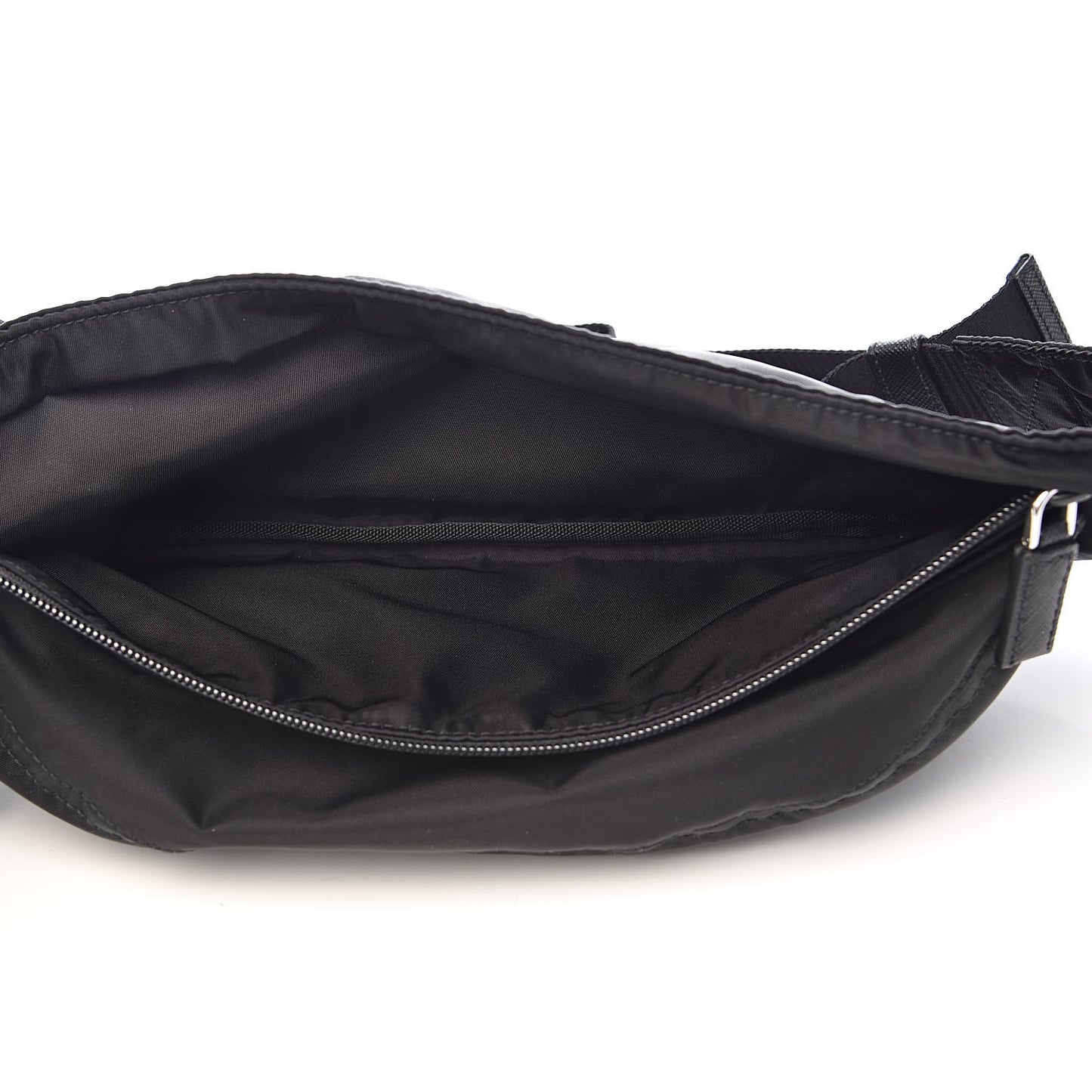 Tessuto Nylon Montagna Belt Bag Black