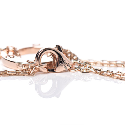 Cartier 18K Pink Gold Diamond LOVE Bracelet 4 of 6