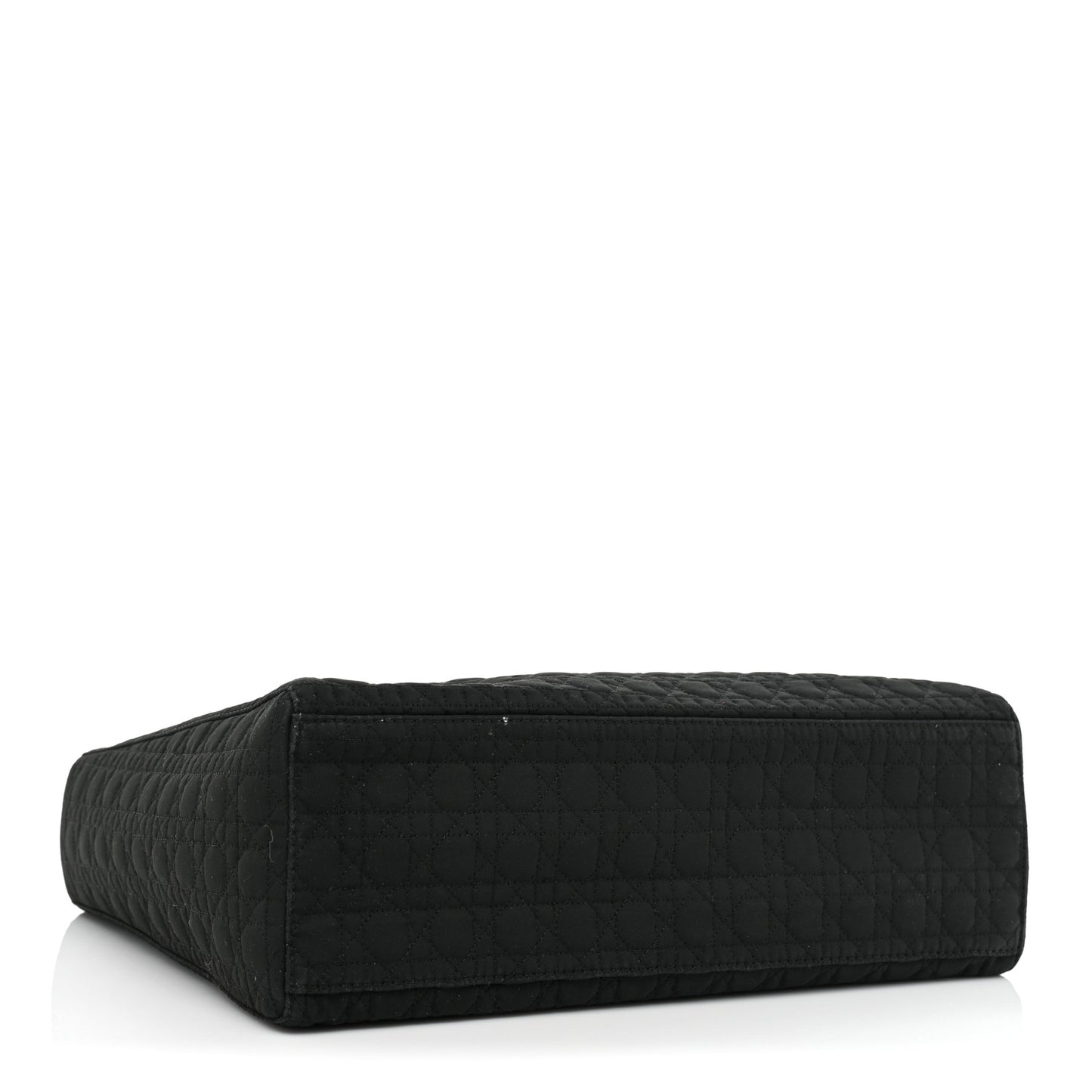 Nylon Cannage Large Lady Dior Black