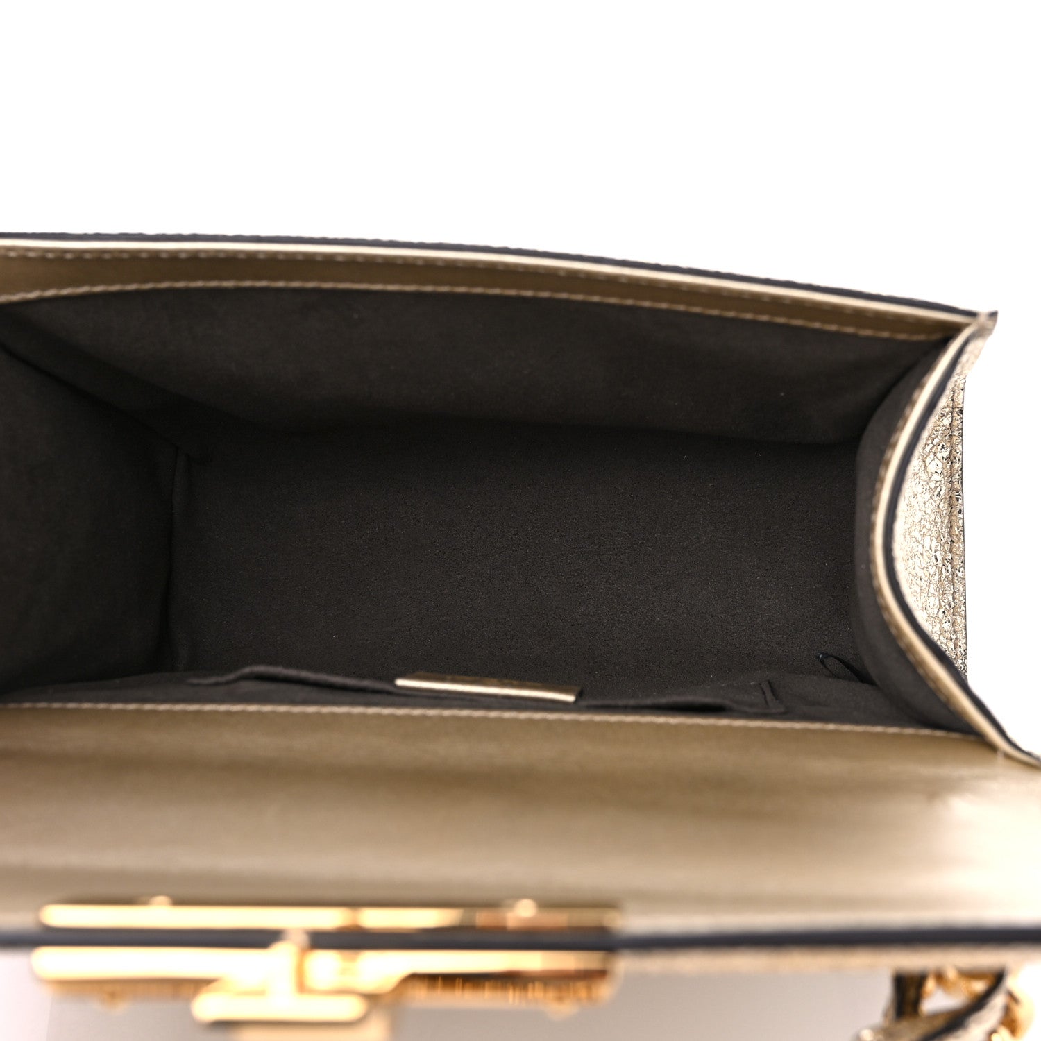 Gucci Galassia Small Padlock Shoulder Bag Platino 5 of 11