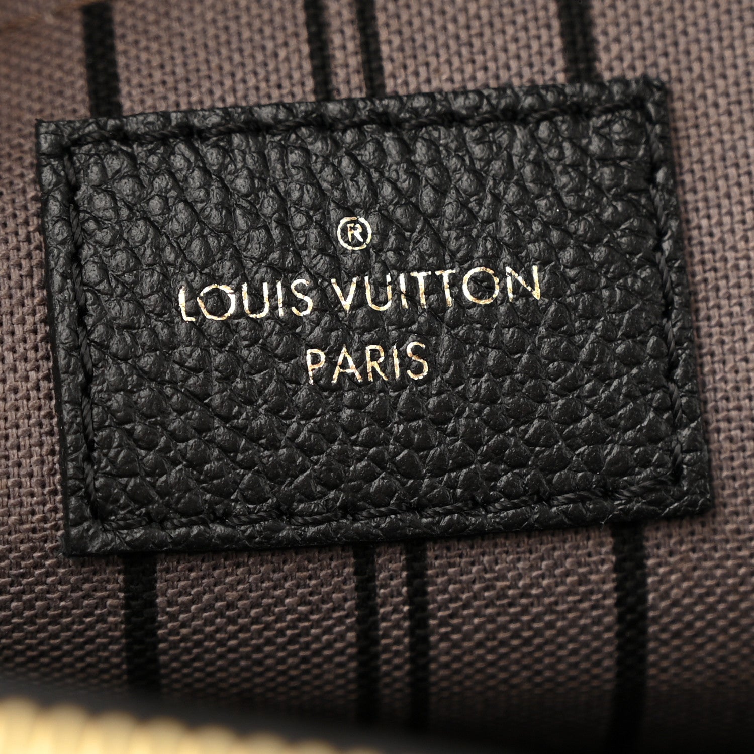 Louis Vuitton Empreinte Montaigne GM Black 7 of 13