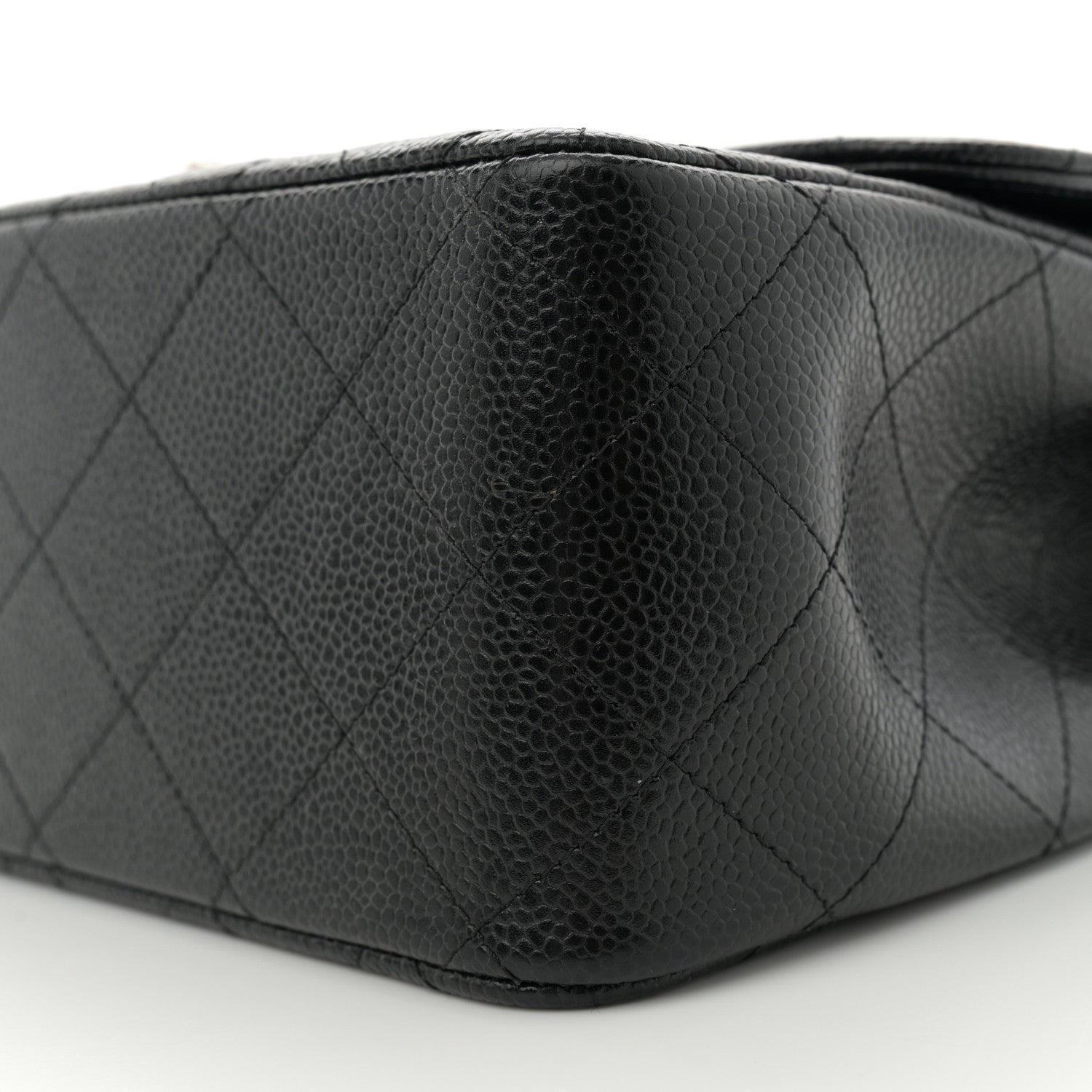 Chanel Caviar Quilted Jumbo Double Flap Black 10 of 11