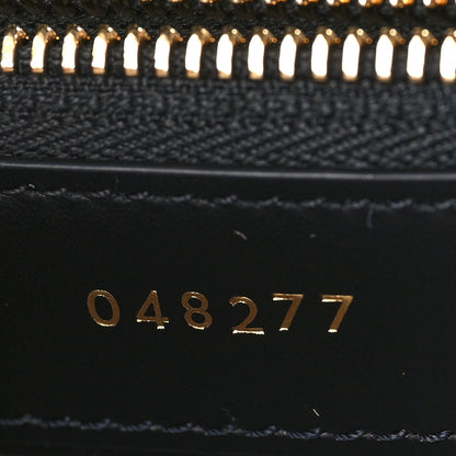 Celine Satinated Calfskin Mini 16 Top Handle Bag Black 8 of 10