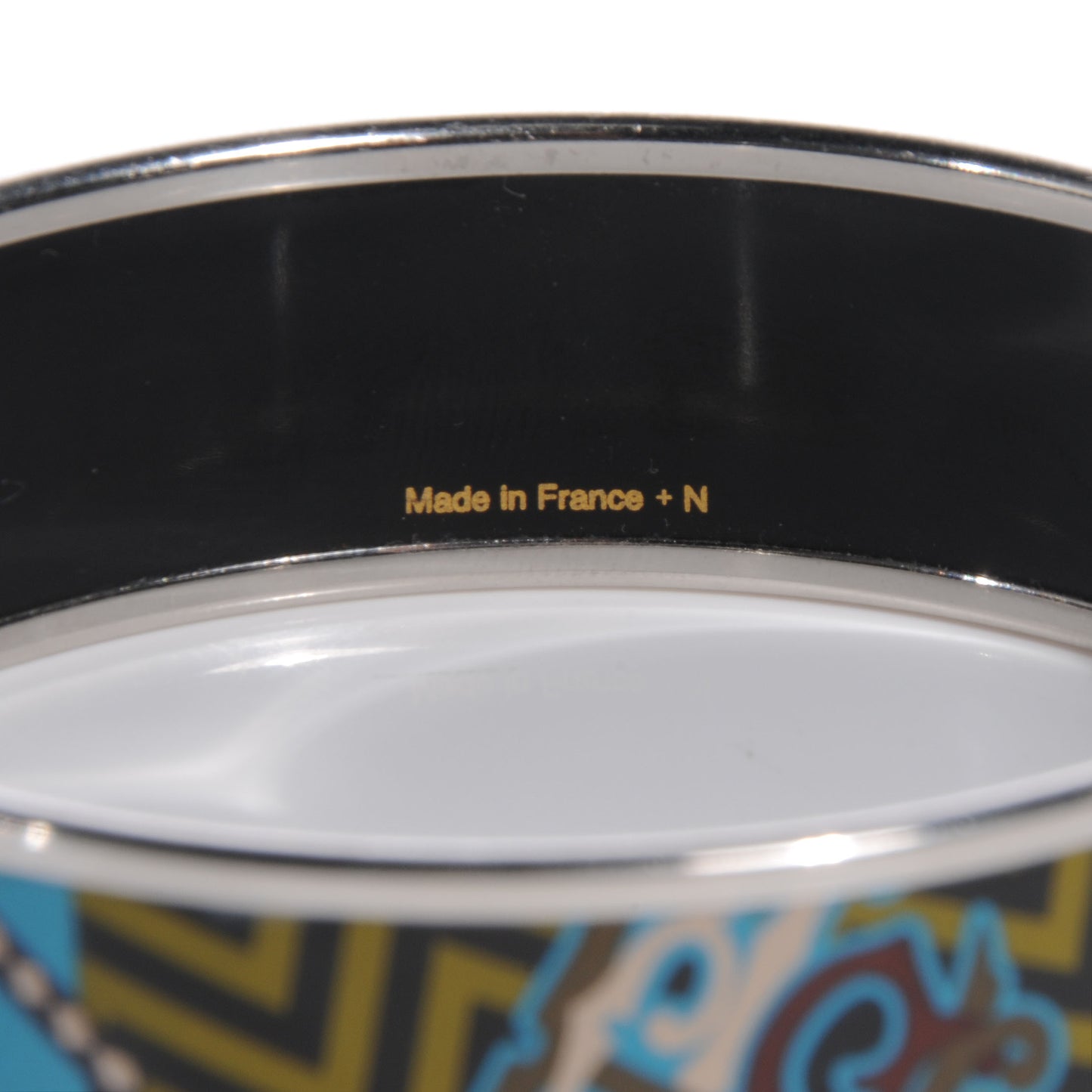 Enamel Printed Wide Bracelet 65