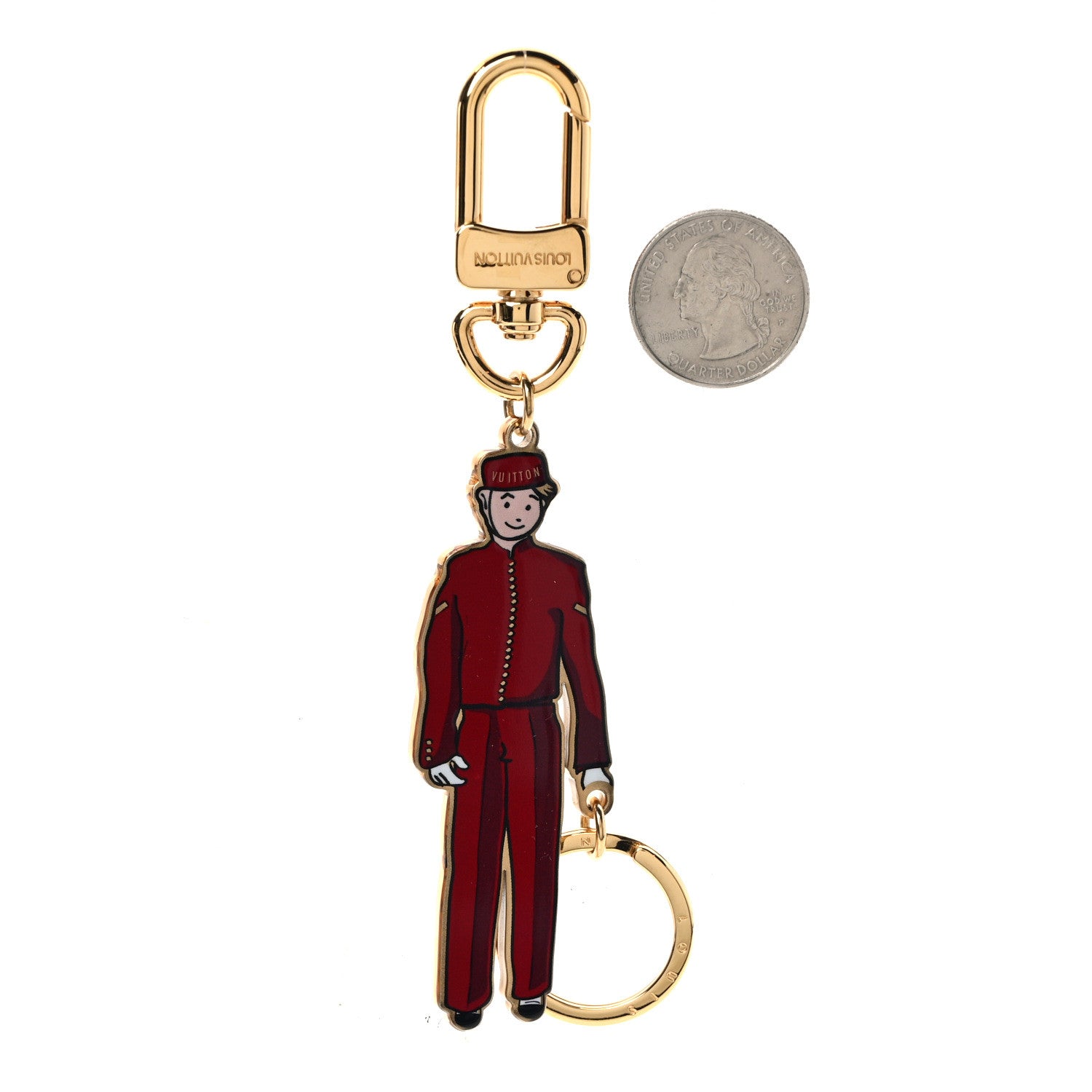 Louis Vuitton Painted Bellboy Bag Charm Key Holder 2 of 4