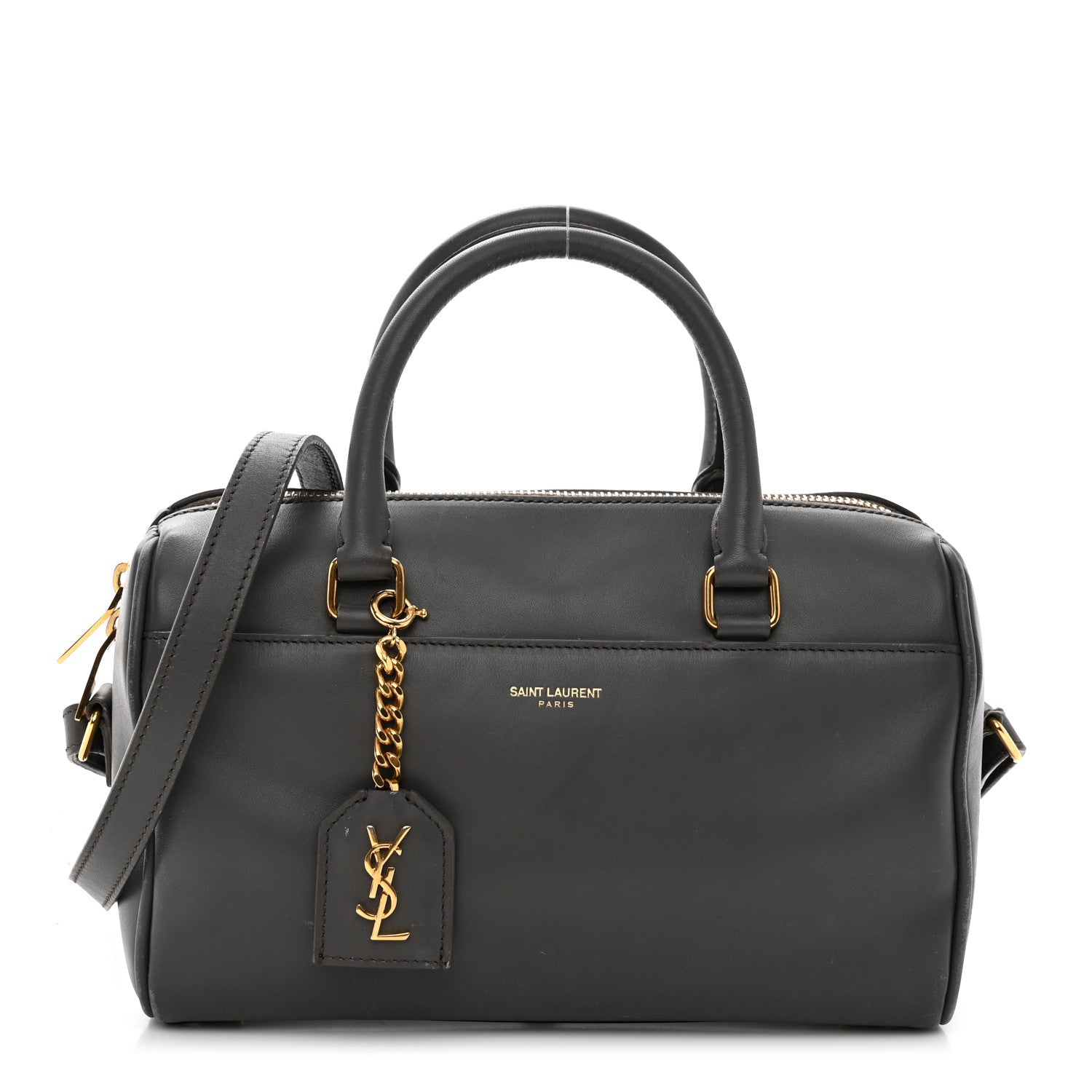 Saint Laurent Calfskin Classic Baby Duffle Earth 1 of 16