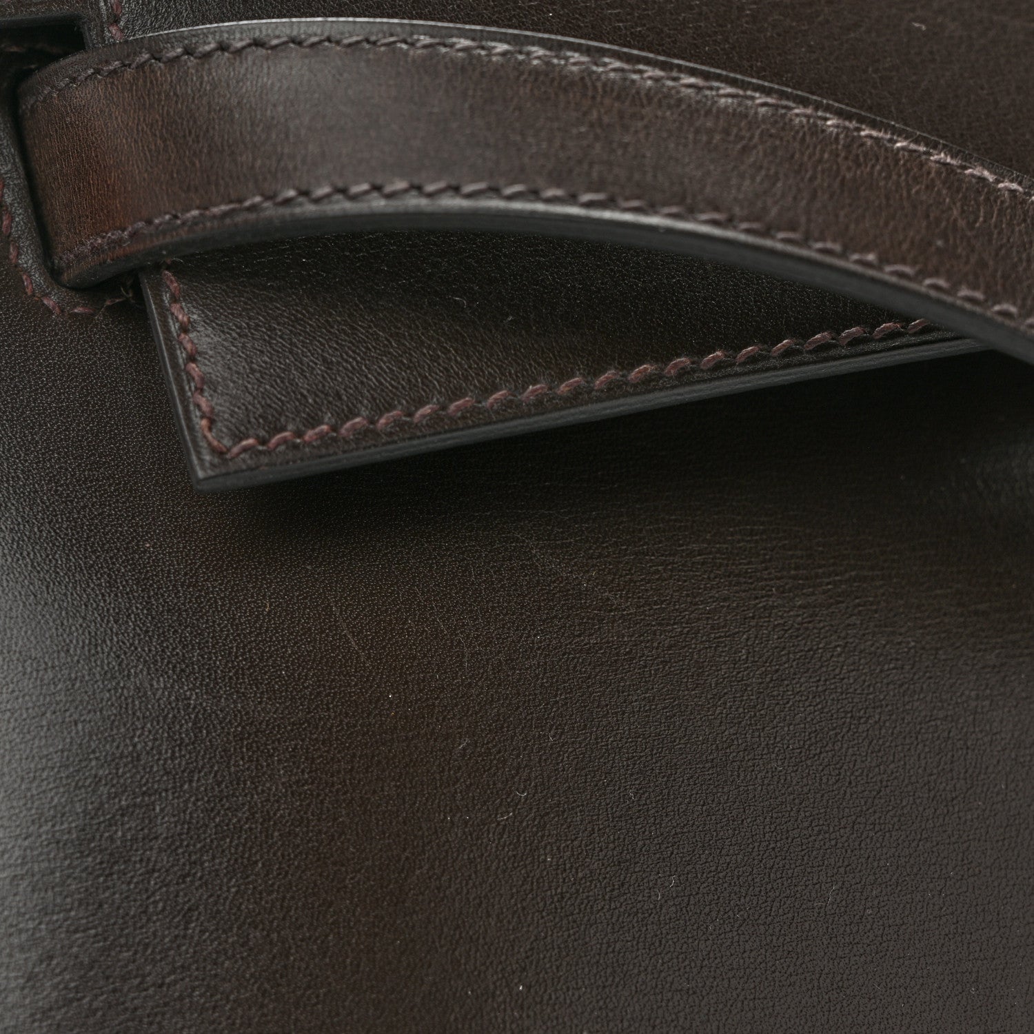 Hermes Box Kelly Sellier 32 Chocolate 13 of 15