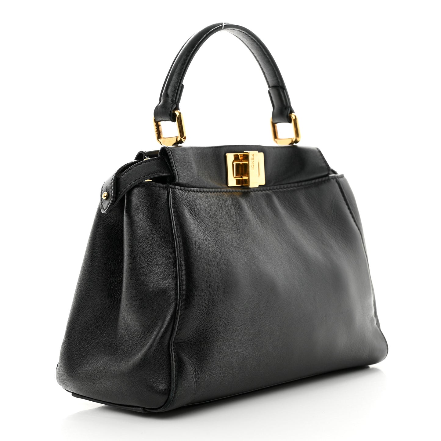 Nappa Mini Peekaboo Iconic Satchel Black