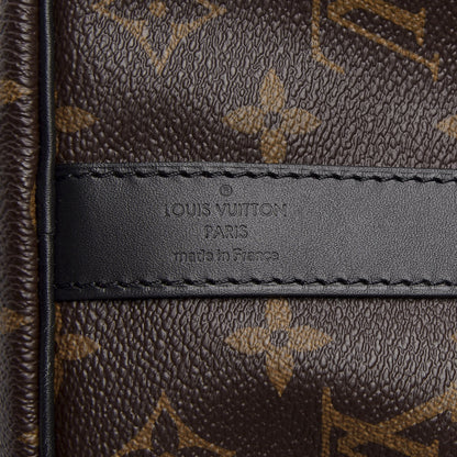Louis Vuitton Monogram Macassar Keepall Bandouliere 45 5 of 10