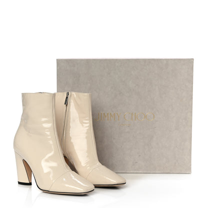 Jimmy Choo Patent Boots 36 Beige 21 of 21