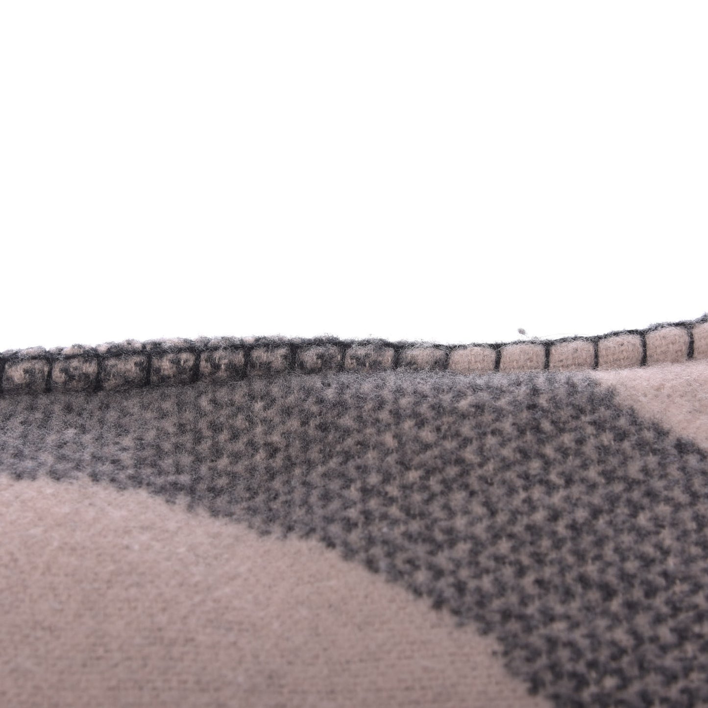 Merino Wool Cashmere CC Pillow Black Pink