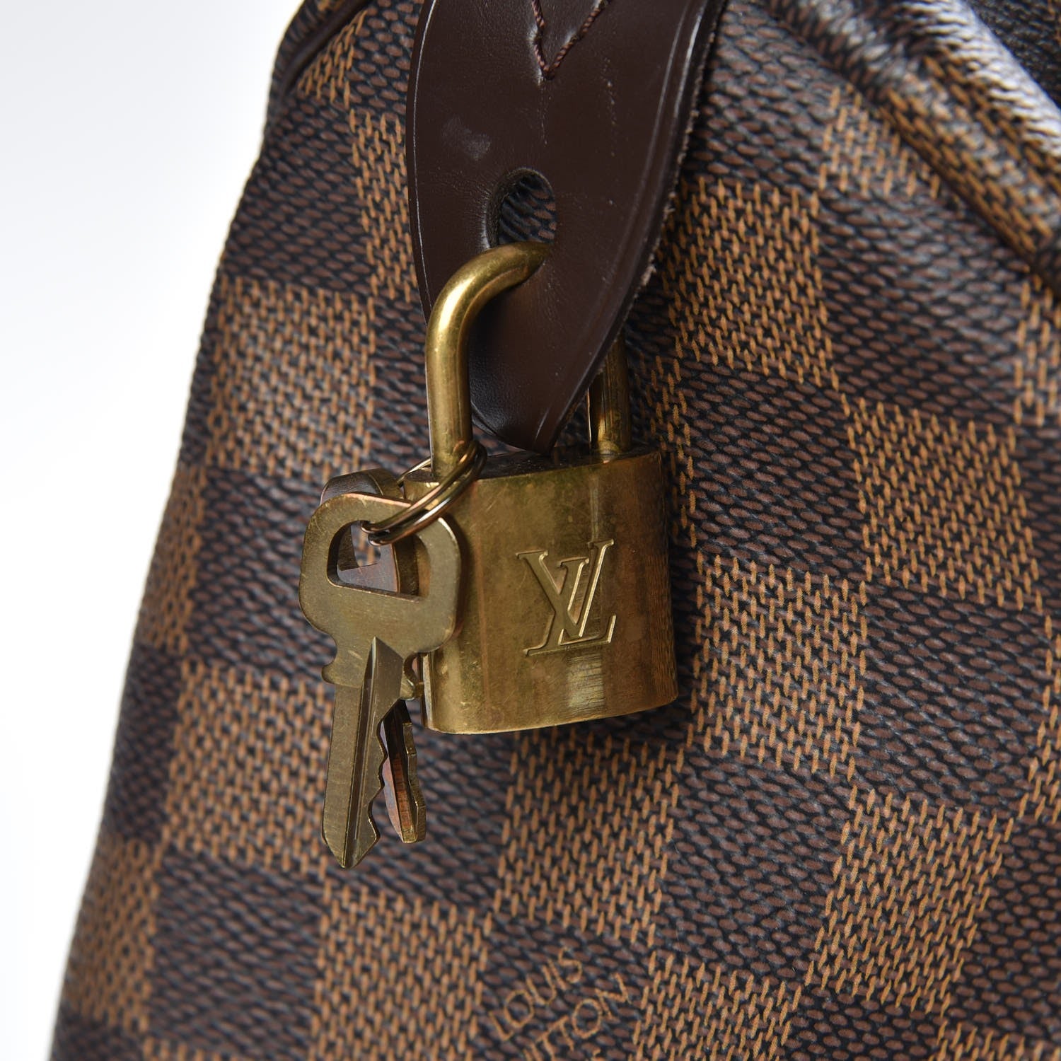 Louis Vuitton Damier Ebene Speedy 25 6 of 8