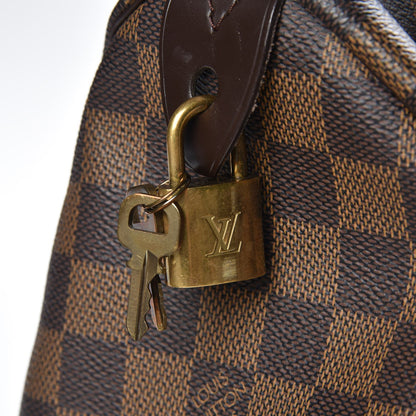 Louis Vuitton Damier Ebene Speedy 25 6 of 8