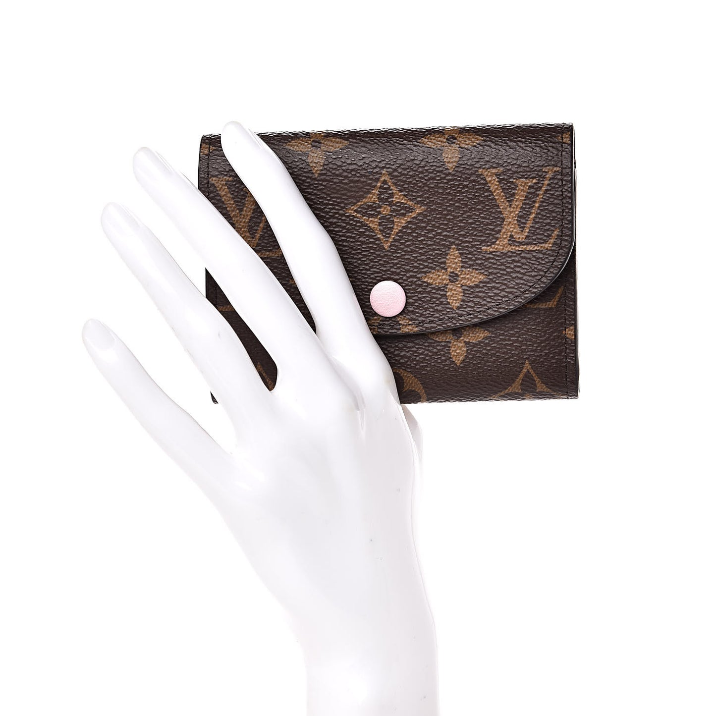 Monogram Rosalie Coin Purse Rose Ballerine