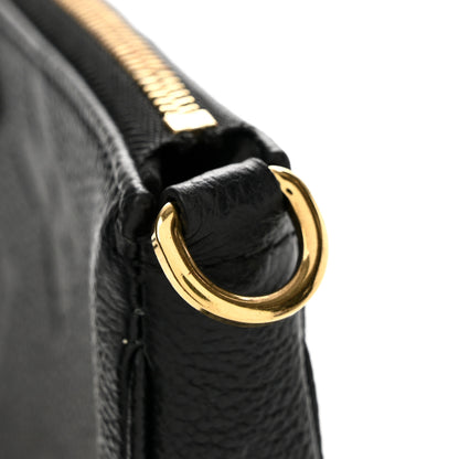 Louis Vuitton Empreinte Monogram Giant Multi Pochette Accessories Black 10 of 12