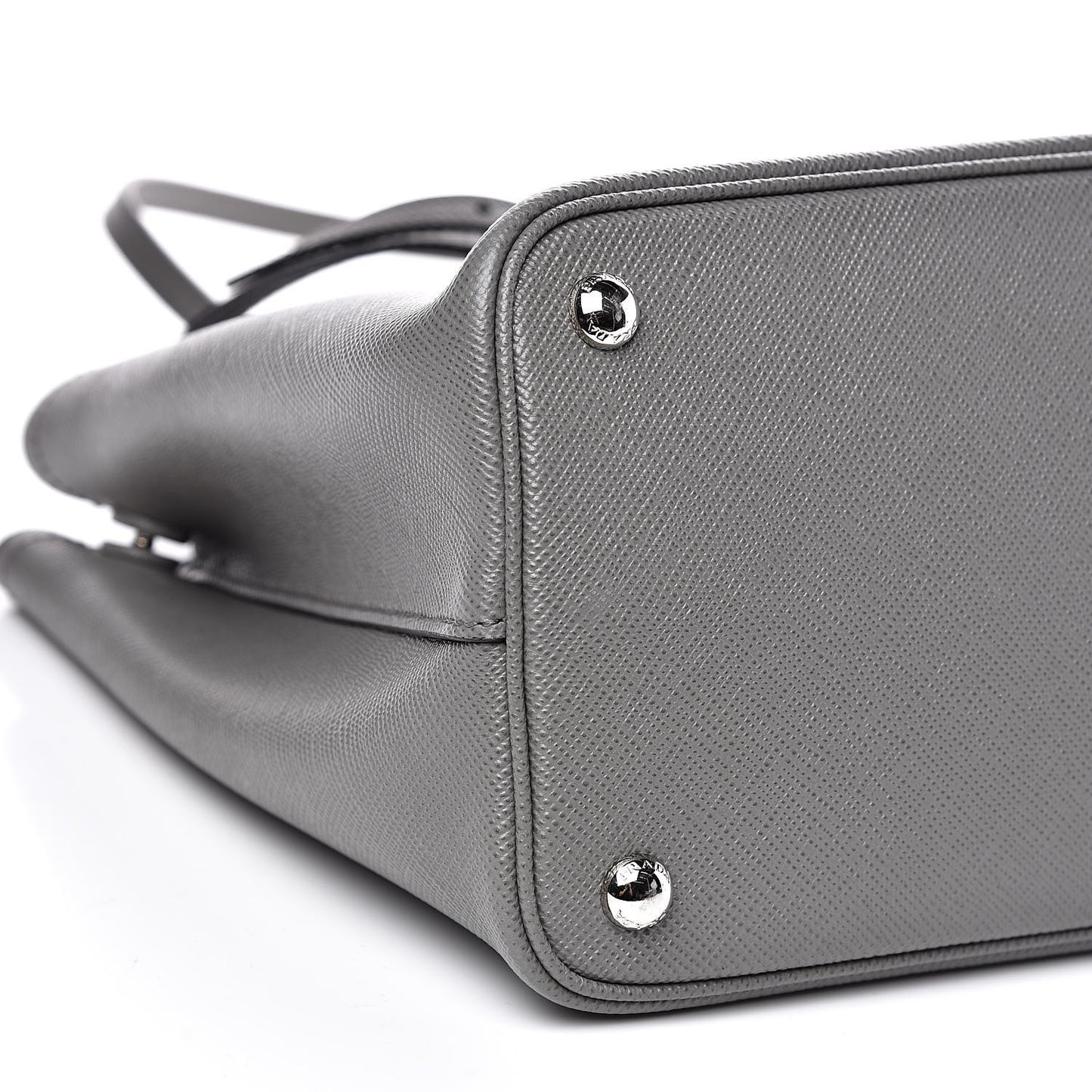 Saffiano Cuir Medium Double Bag Marmo