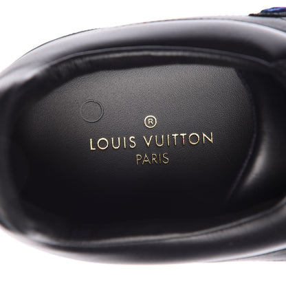 Louis Vuitton Calfskin Luxembourg Sneakers 8.5 Black 6 of 8