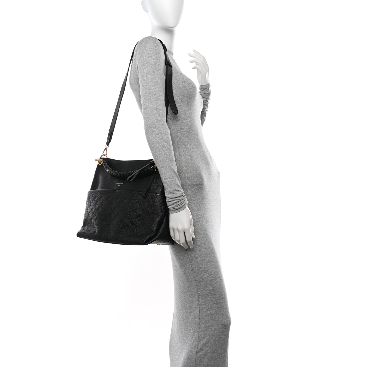Louis Vuitton Empreinte Maida Hobo Black 2 of 11