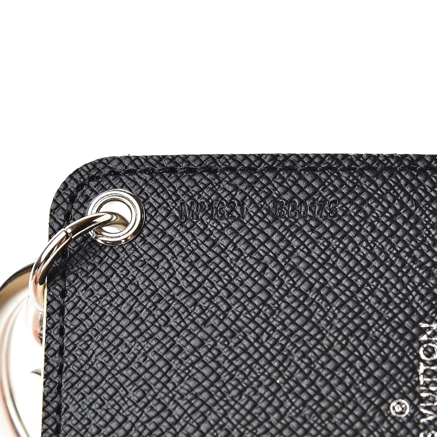 Louis Vuitton Damier Graphite Rope Bag Charm Key Ring White 4 of 5