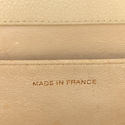 Chanel Caviar Quilted Timeless CC Shopping Tote White 7 of 14
