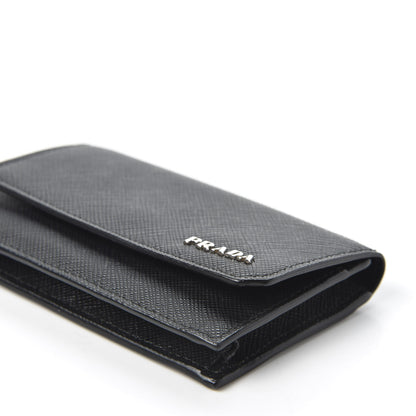 Prada Saffiano Card Holder Black 6 of 8