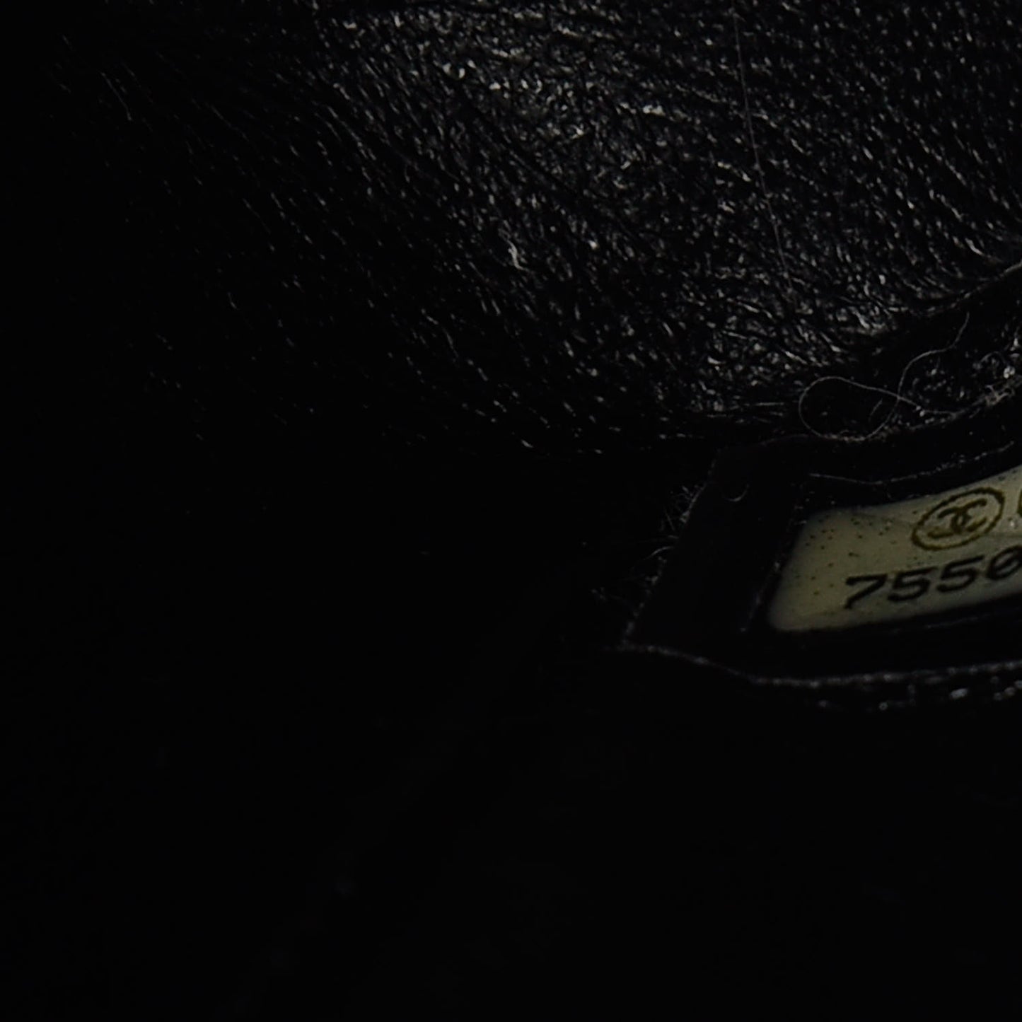 Lambskin East West Chocolate Bar Flap Black