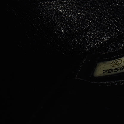 Chanel Lambskin East West Chocolate Bar Flap Black 9 of 12