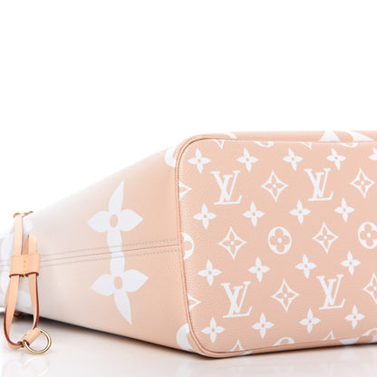 Louis Vuitton Monogram Giant By The Pool Neverfull MM Brume 6 of 9
