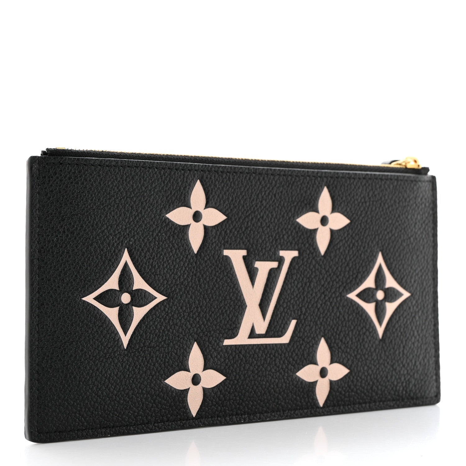 Louis Vuitton Empreinte Monogram Giant Crafty Pochette Felicie Zippered Insert Black 3 of 7