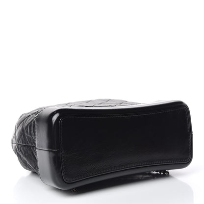 Chanel Aged Calfskin Quilted Gabrielle Backpack Black 4 of 9