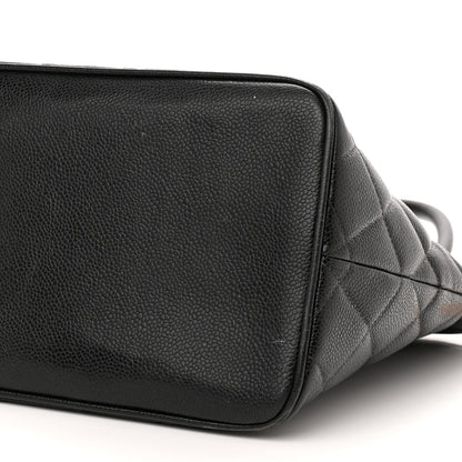 Chanel Caviar Quilted Medallion Tote Black 11 of 12
