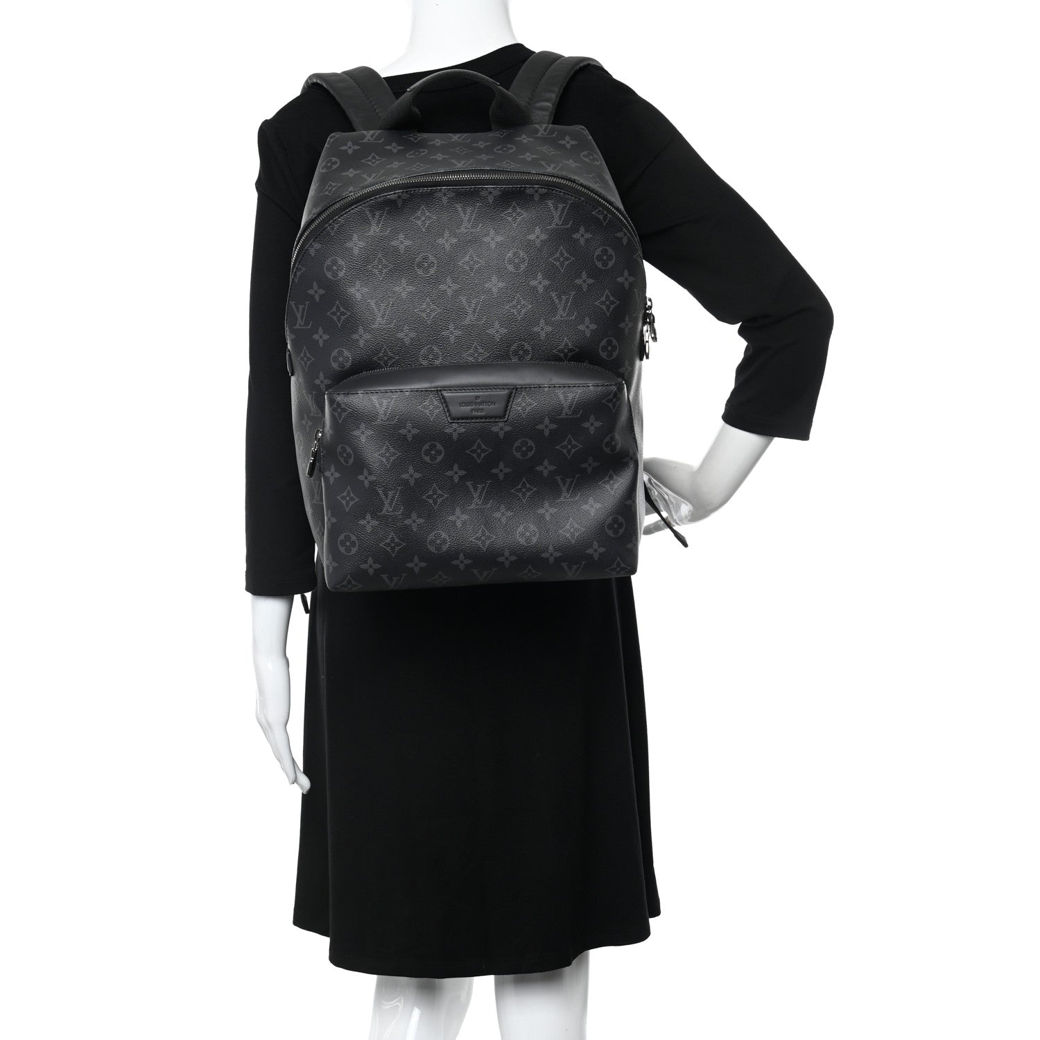 Louis Vuitton Monogram Eclipse Discovery Backpack PM 2 of 9