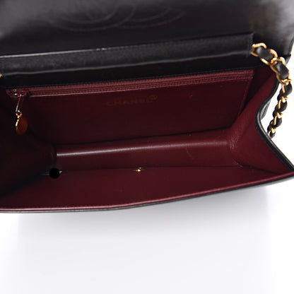 Chanel Lambskin Quilted Small Single Flap Bag Black 5 of 14