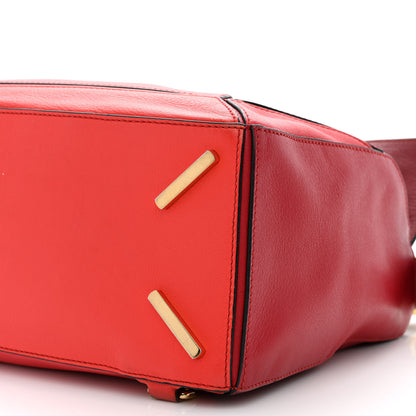Loewe Calfskin Colorblock Medium Puzzle Bag Red 10 of 18