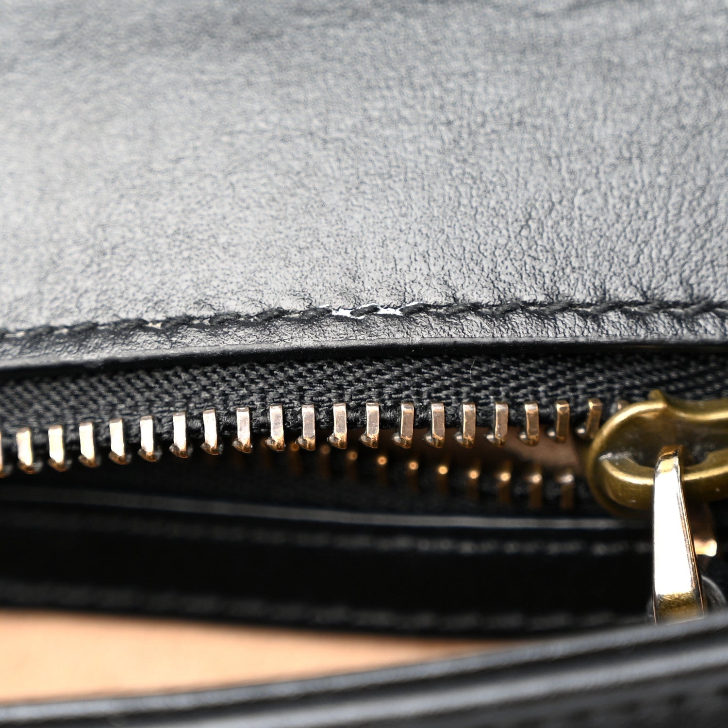 Gucci Calfskin Matelasse Small GG Marmont Top Handle Shoulder Bag Black 11 of 11