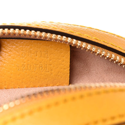 Gucci GG Supreme Monogram Flora Web Mini Ophidia Round Shoulder Bag Beige Multicolor Crop 7 of 11