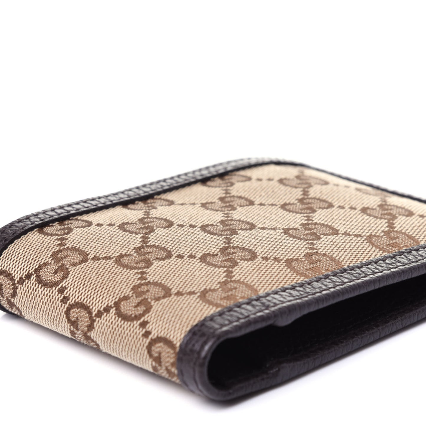 Monogram Mens Bi-Fold Wallet Brown