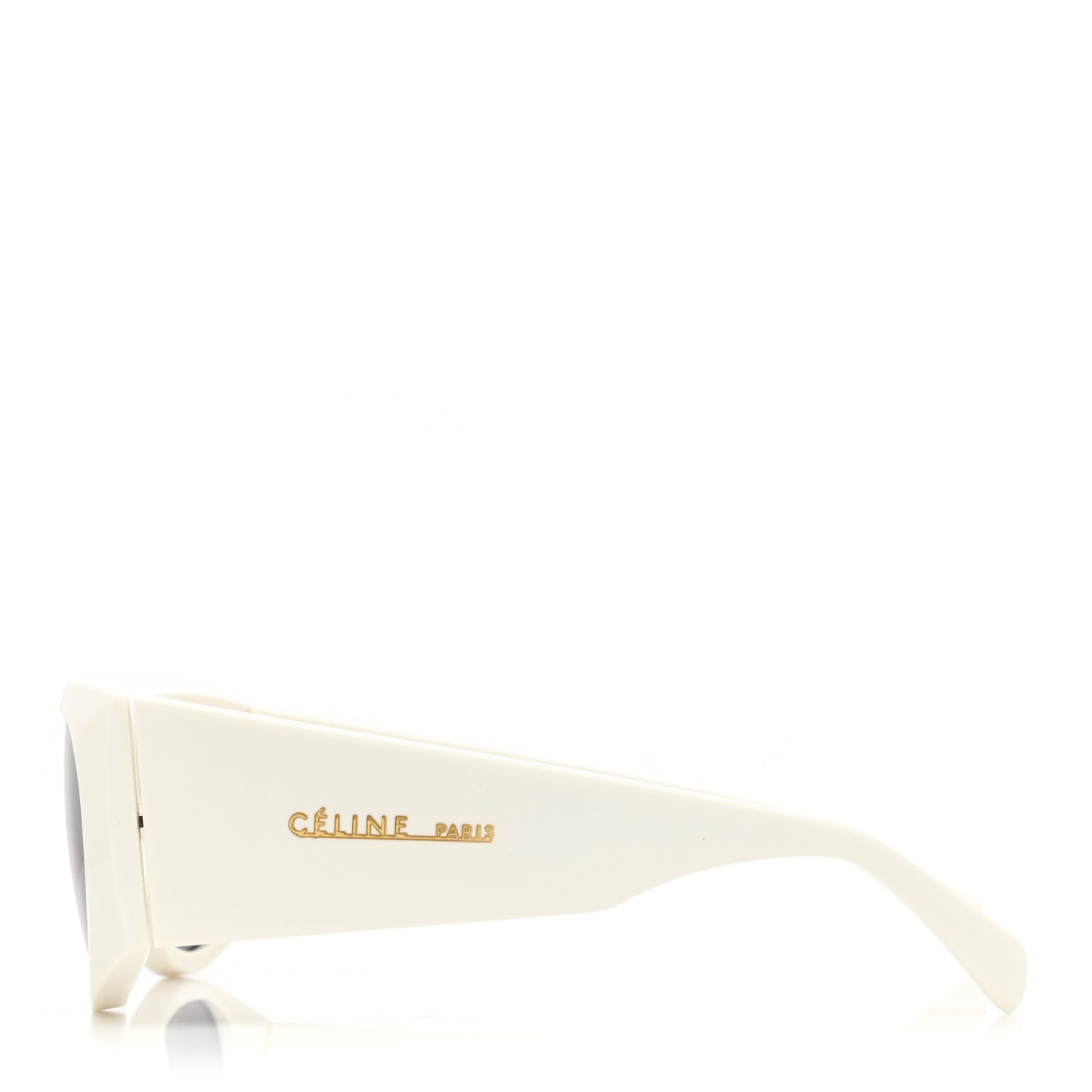 Acetate Oval Sunglasses CL 400291 White