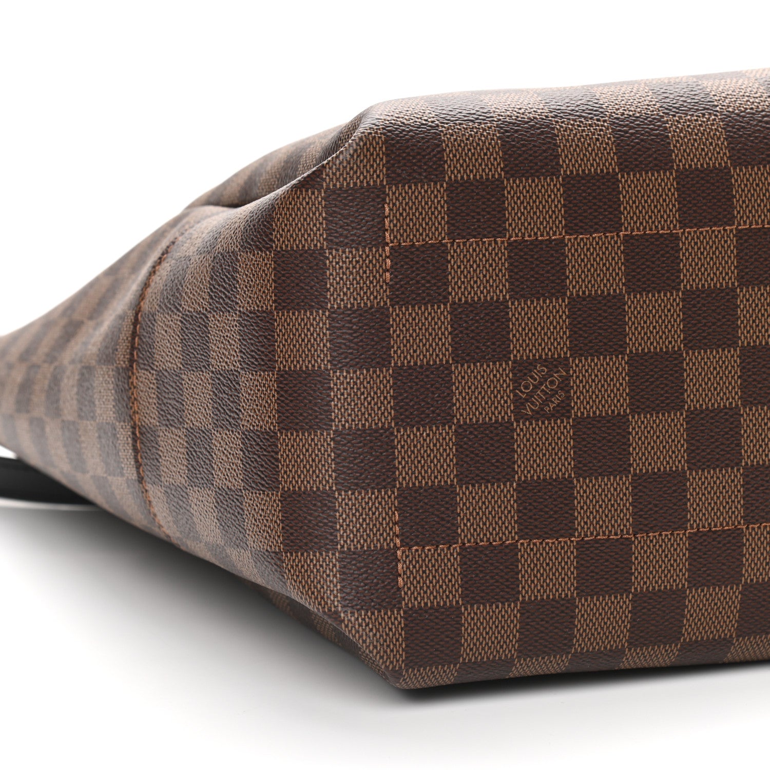 Louis Vuitton Damier Ebene Belmont MM Black 8 of 9