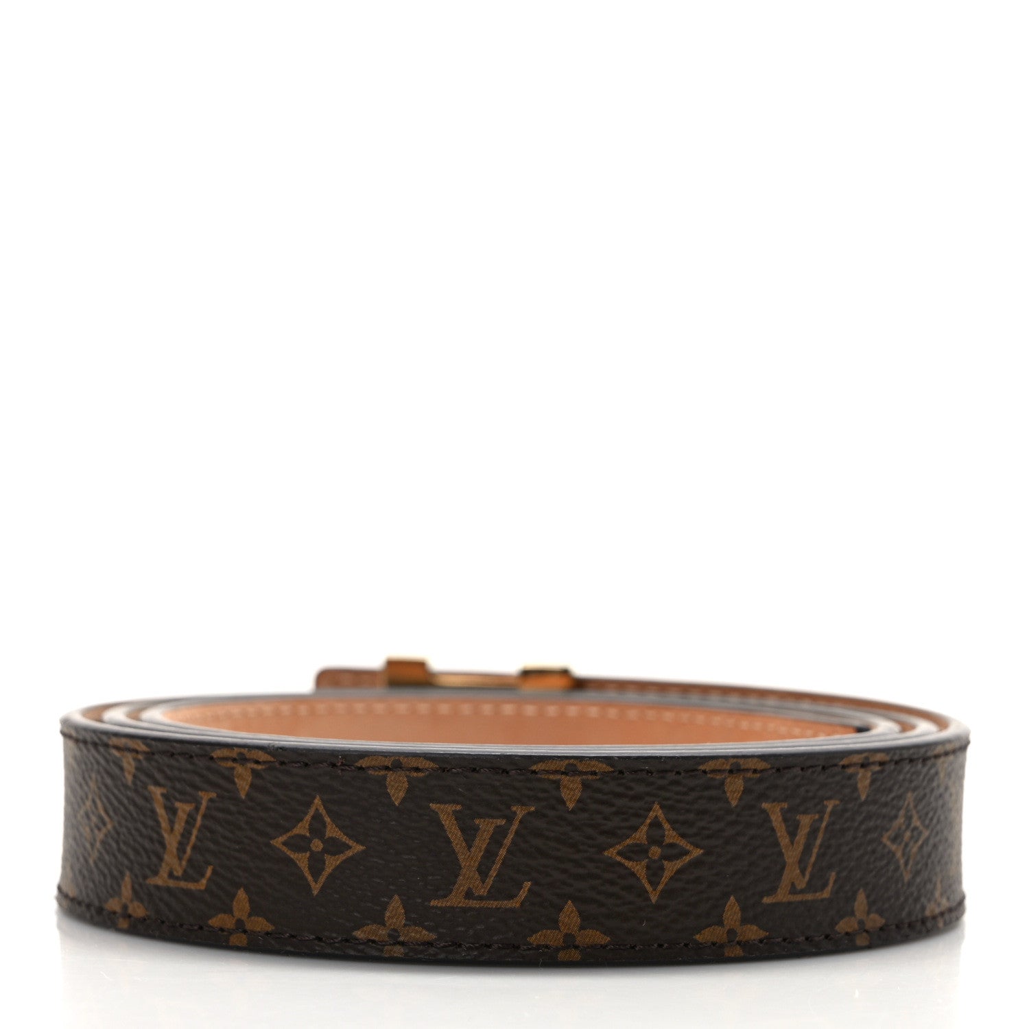 Louis Vuitton Mini Monogram 25mm LV Initiales Belt 95 38 2 of 7