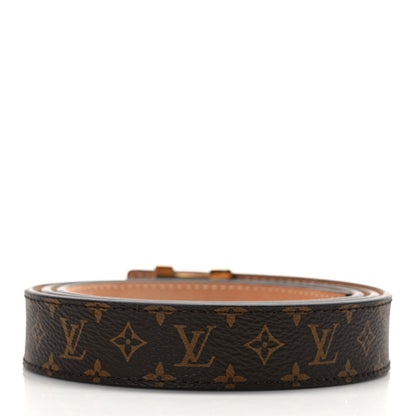 Louis Vuitton Mini Monogram 25mm LV Initiales Belt 95 38 2 of 7