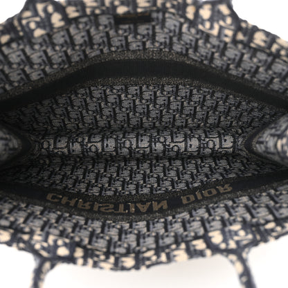 Christian Dior Oblique Large Book Tote Blue Multicolor 5 of 12